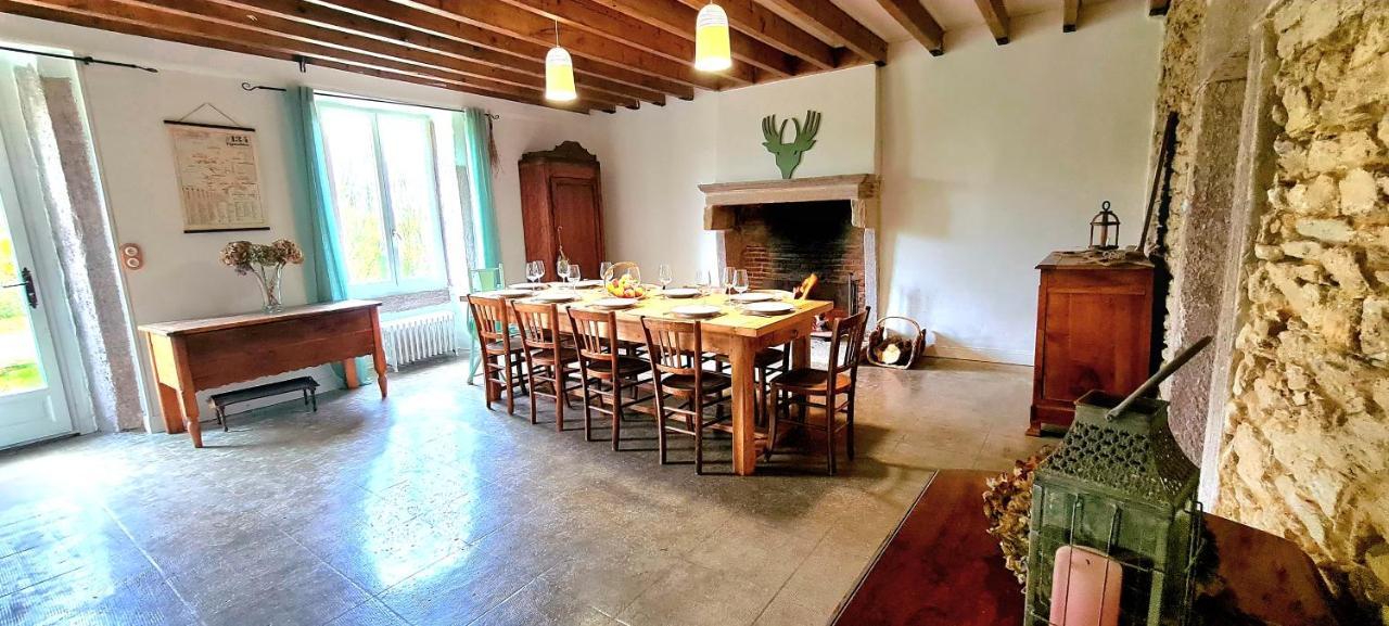 Le Terrier Maison De Campagne 250 M2 Grande Capacite 20 Couchages, 4500M2 De Terrain Villa Saint-Pierre-du-Chemin Exterior foto